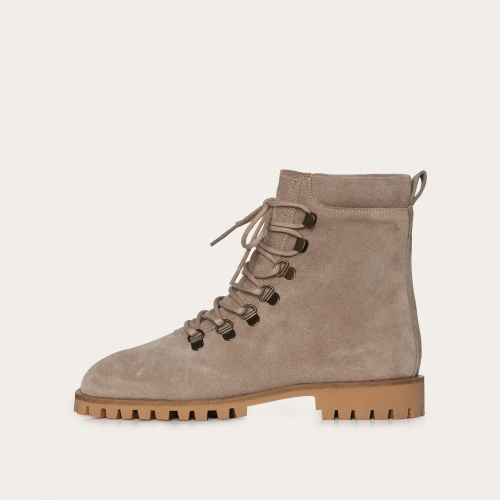 Har boots, grey velvet